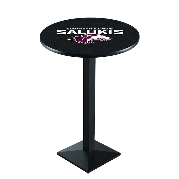 42" Blk Wrinkle Southern Illinois Pub Table
